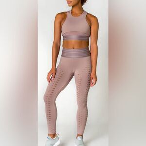 NWT Beloforte Lenox Leggings Dusty Rose size M